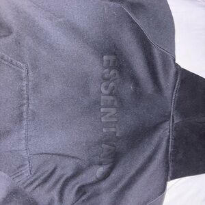 Essentials Black Hoodie